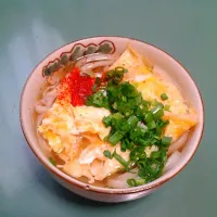 Snapdishの料理写真:２週間ぶりの朝うどん|Hidehiko Miyoshiさん