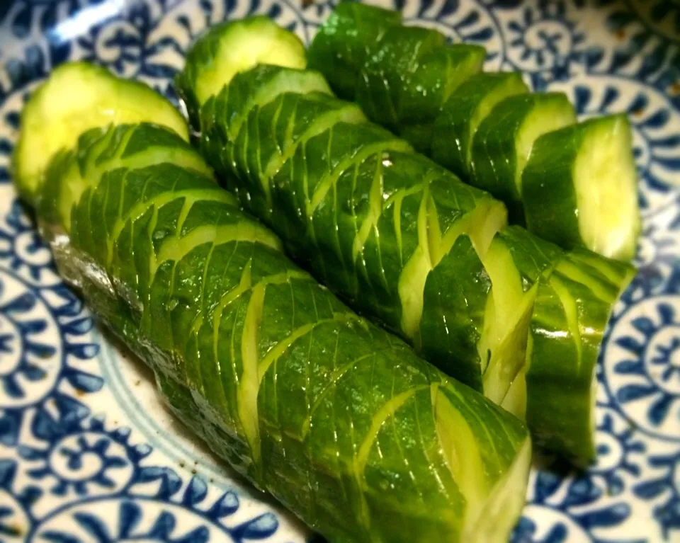 胡瓜やや古ぬか漬け|mottoさん