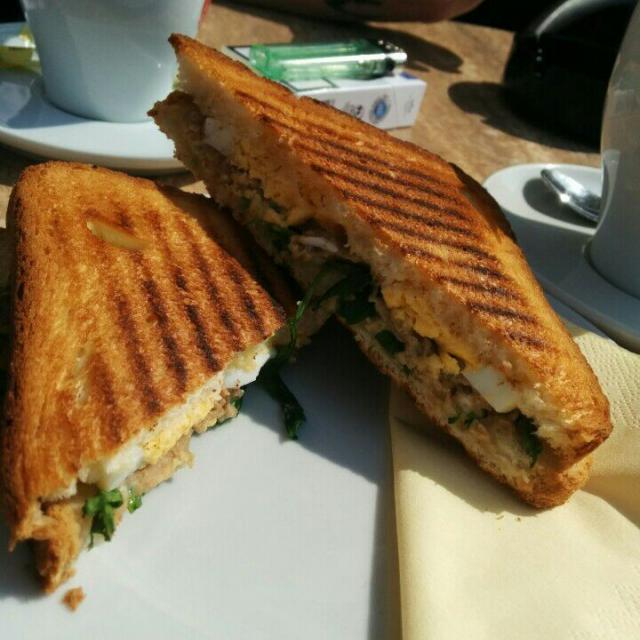 Tuna sandwich with egg and mayonnaise/LucieFood SnapDish[スナップディッシュ