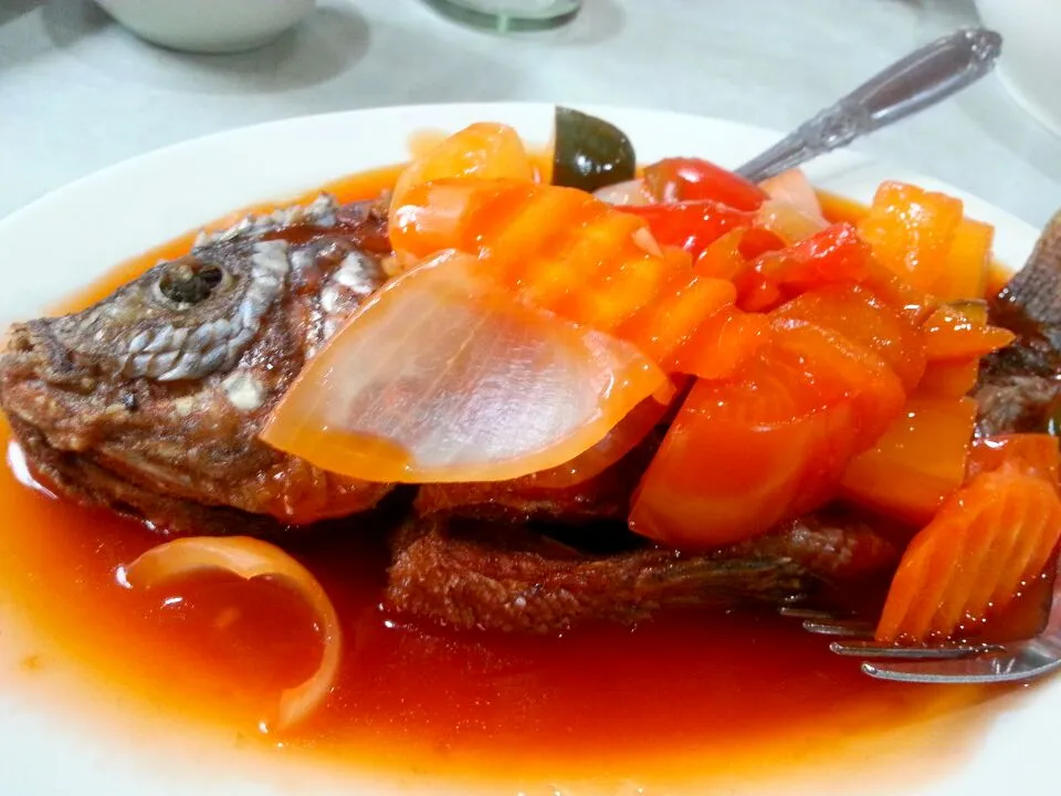 sweet and sour lapu-lapu|Camille Briosoさん