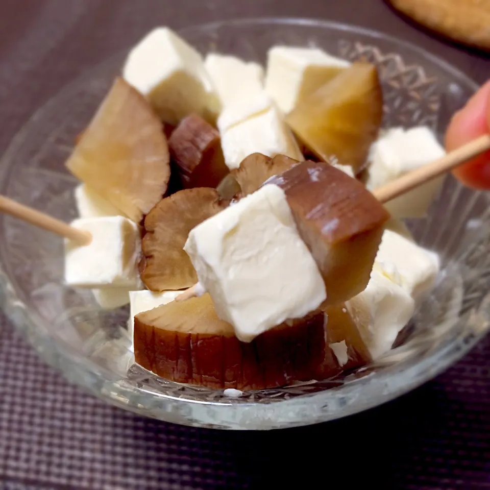 いぶりがっことクリームチーズ|misakiさん