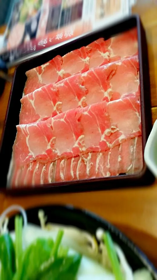 shabu shabu - pork ♥...|princessjoさん