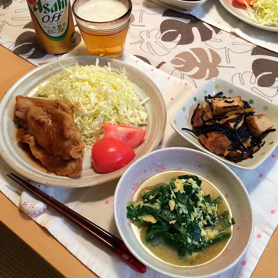 今日の晩ご飯です(*^o^*)|こずこずさん