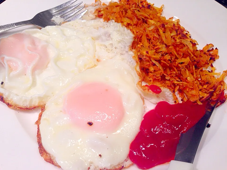 Plain American breakfast ( Miami Style)|Allissa Zhaoさん