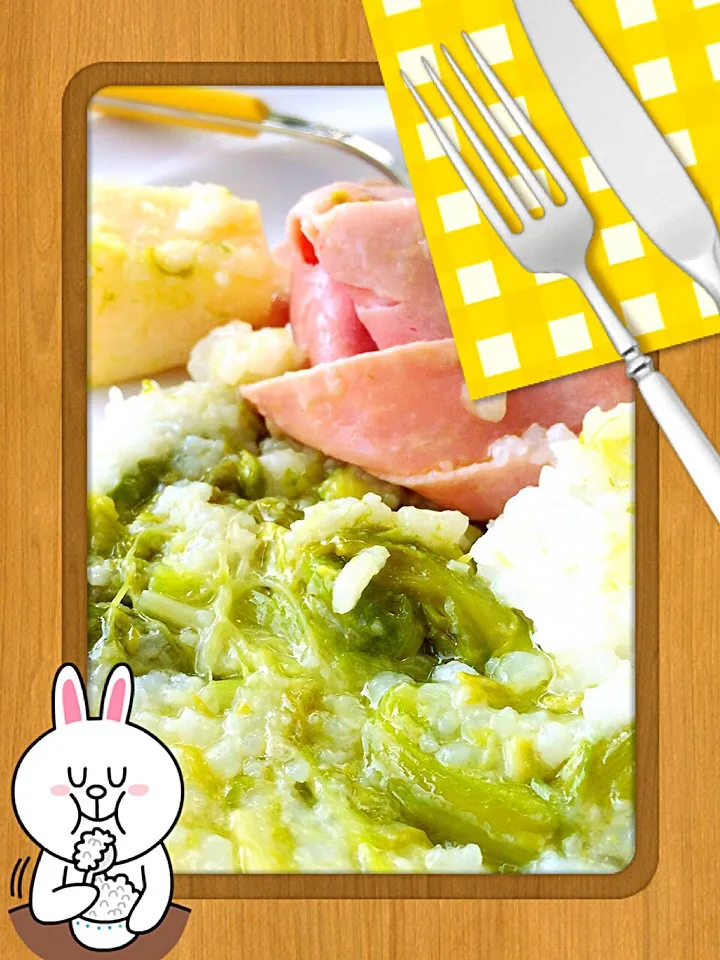 Asparagus risotto with ham and parmesan|Sunny Kitchenさん