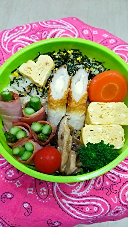 Snapdishの料理写真:旦那はん弁当♡|みっつさん