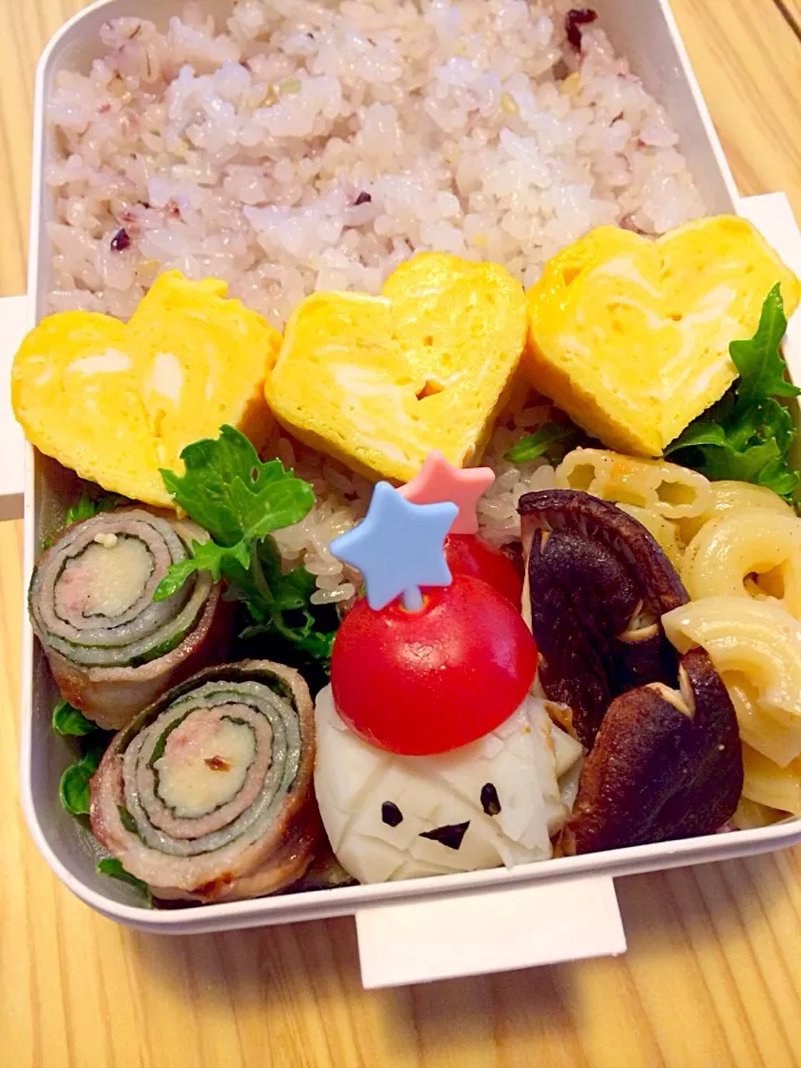 Snapdishの料理写真:4月14日 旦那さん弁当♡|Emam.さん