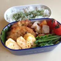 Snapdishの料理写真:さつま揚げ弁当☆|タクローさん