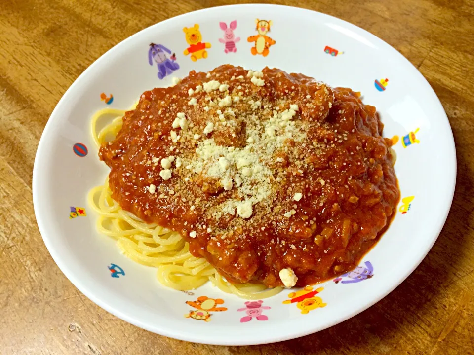 ミートソーススパゲッティ|チャンコさん