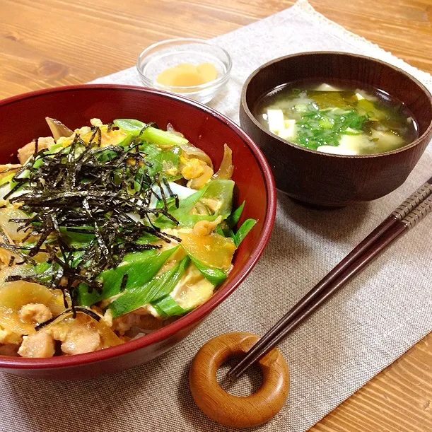 麦ご飯で親子丼♬|＊Haruna＊さん