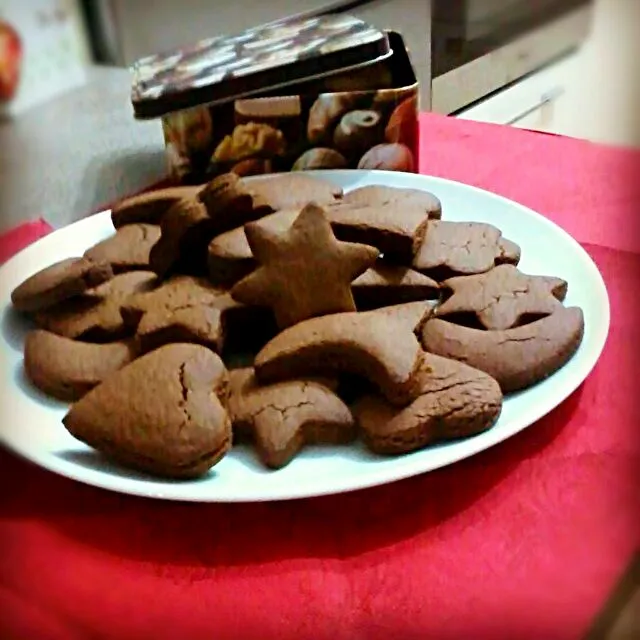 chocolate cookies ^_^ 
ready to be eaten ☆♡|matildaさん