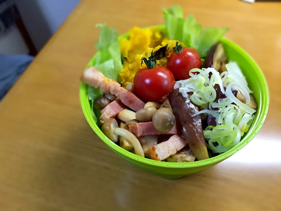 Snapdishの料理写真:3色丼弁当|もっつぁさん