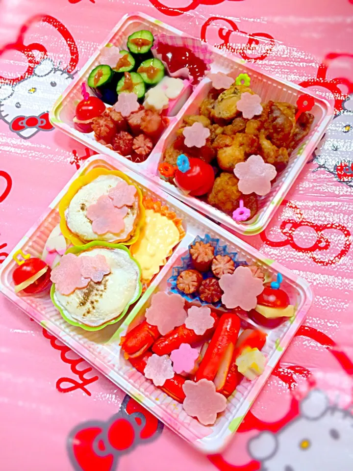 桜サクお花見弁当♡|Saya Horikawaさん