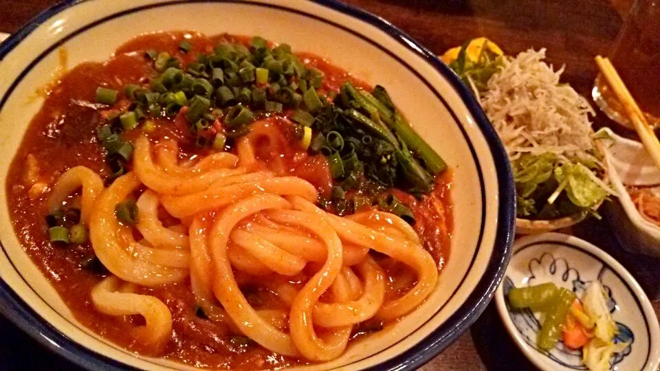 Snapdishの料理写真:賄い飯♪ カレーうどん|Gauche Suzukiさん