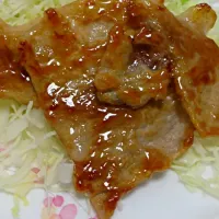 Snapdishの料理写真:生姜焼き|もみじさん