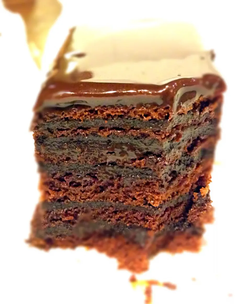 Snapdishの料理写真:Super Stacked Chocolate Cake from Awfully Chocolate|coxiella24さん