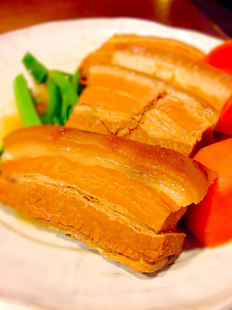 Okinawan pork belly@Nirai Kanai|coxiella24さん