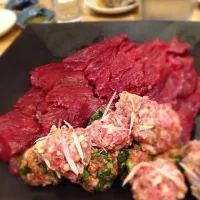 Snapdishの料理写真:生ダチョウ肉|あんちんさん