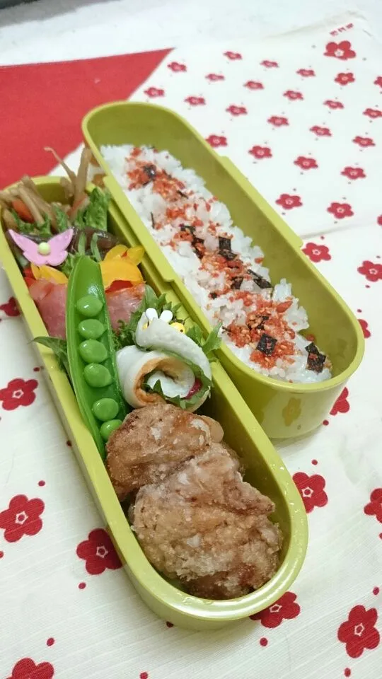 4月16日 娘弁当(初日)|夏夏さん