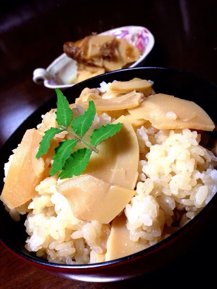 ✨筍の炊き込みご飯✨|中さんさん