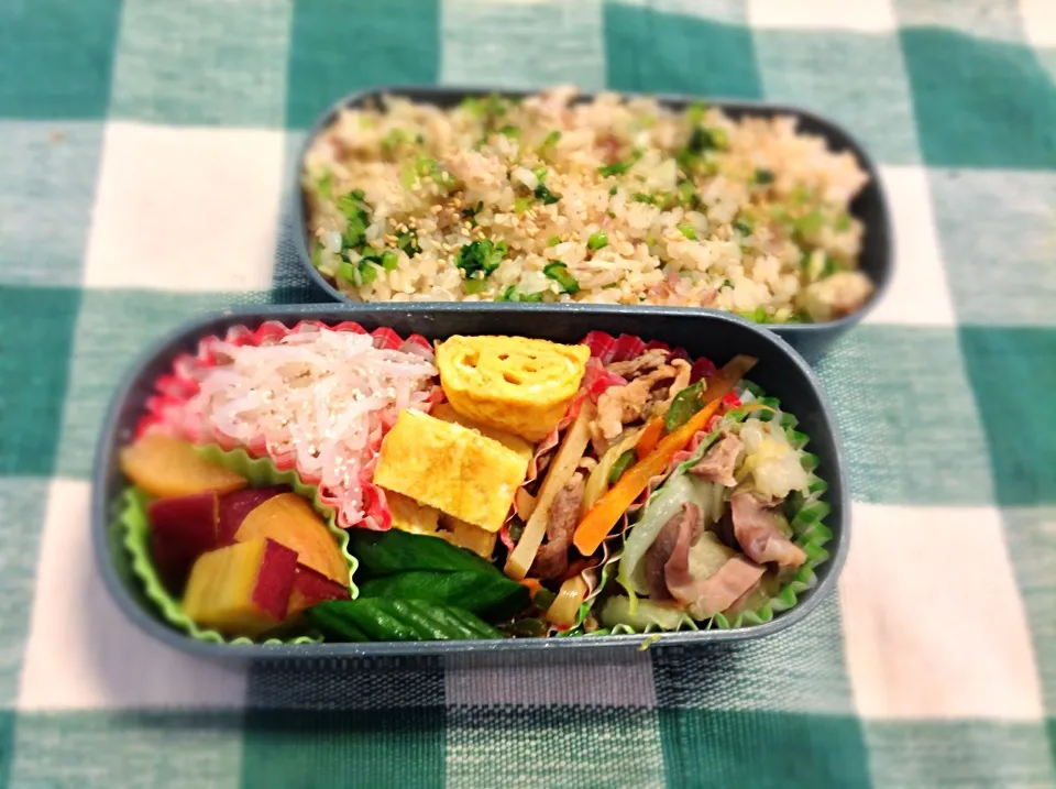 Snapdishの料理写真:Wednesday Jimmy Bento!|kokoさん