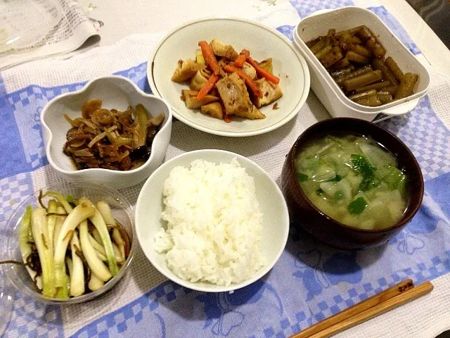 筍と厚揚げの煮物ご飯☆|みよこさん