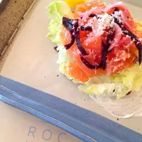 Salmon on Rocket|Kukkik Waraphanさん