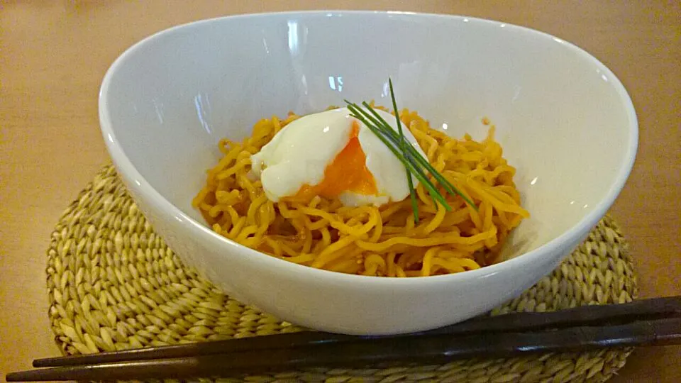 Snapdishの料理写真:ぺぽりさんのうま辛♪  ビビン麺|ケイさん