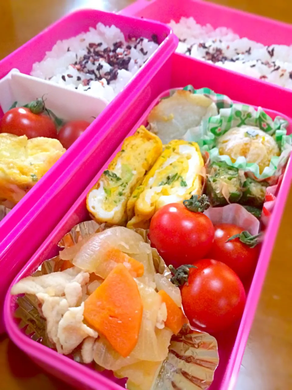 Snapdishの料理写真:今日の娘のお弁当|るなさん