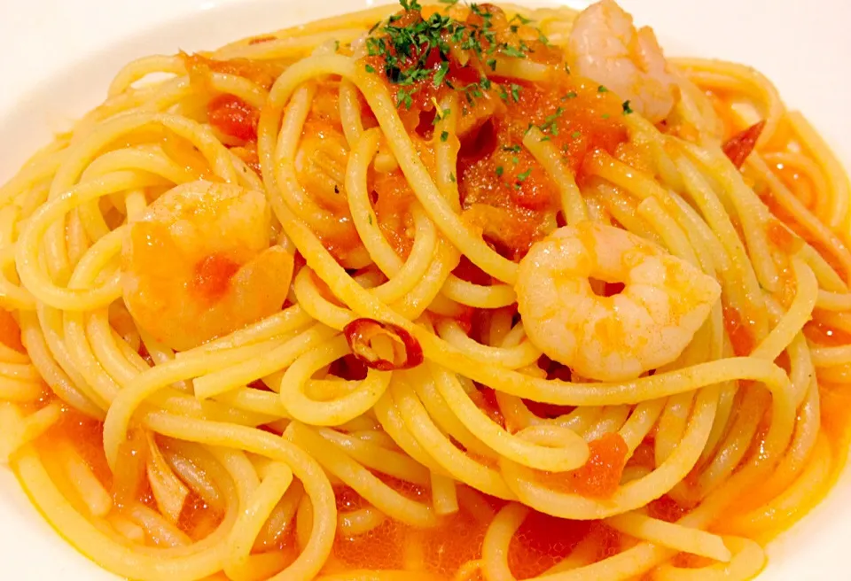 Shrimp & Tuna Spaghetti|Liezlさん