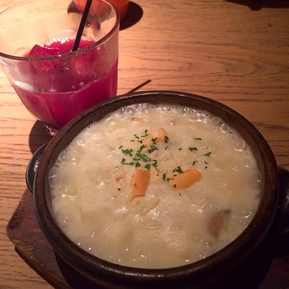 Sangria and Clam Chowder|Kath Kanekoさん