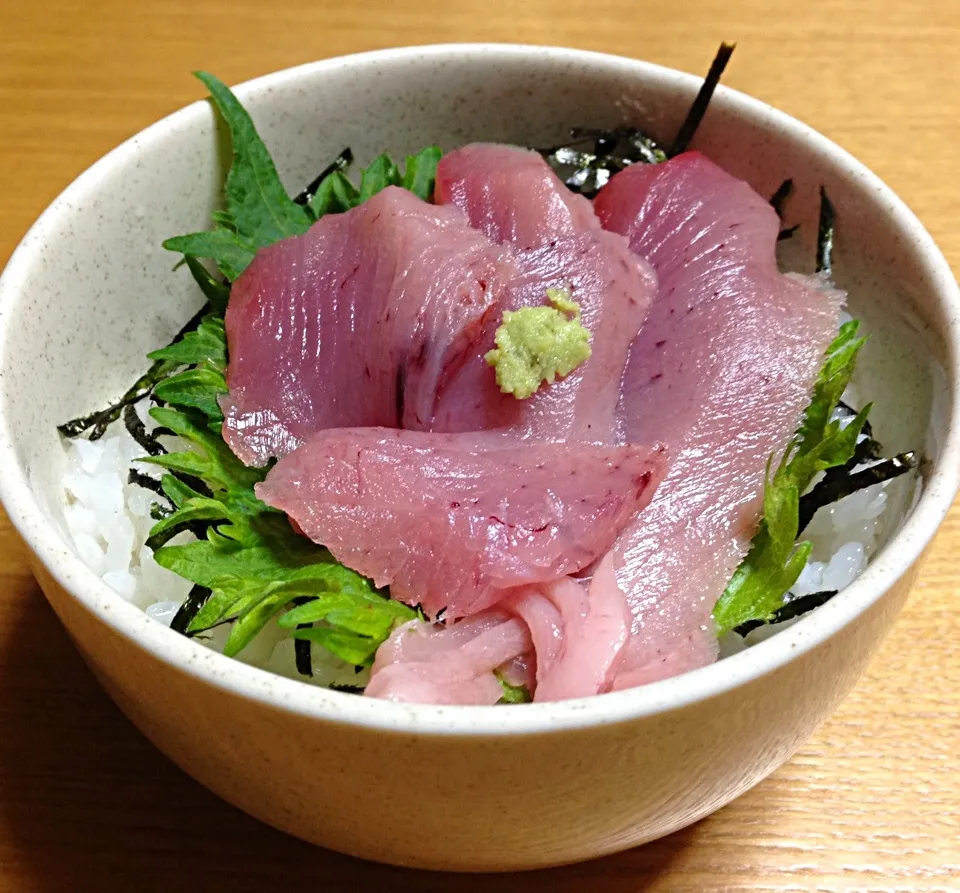 Snapdishの料理写真:シメのヨコワ丼😊|川上千尋さん