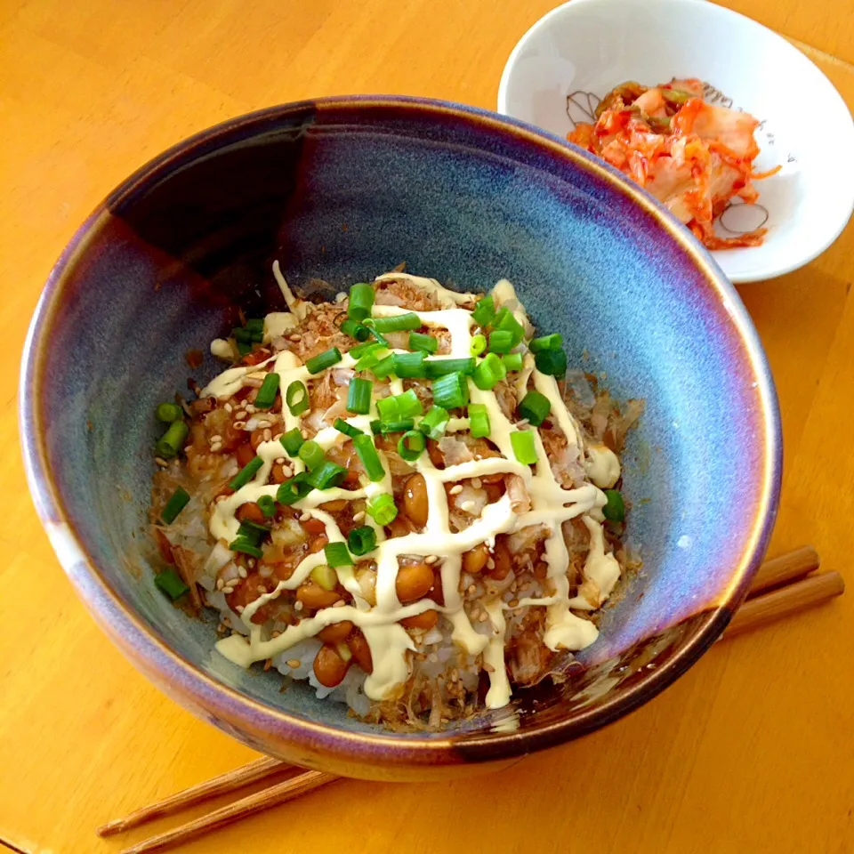 納豆丼|カウンター嬢さん