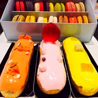 Snapdishの料理写真:Macaron & Eclair @ดาราเทวี เชียงใหม่เจ้า ;)))|Ferrari Funny-Galさん