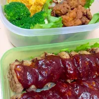 Snapdishの料理写真:お弁当(*^_^*)|くまたんさん