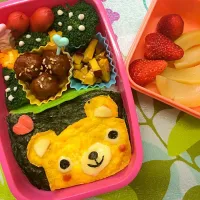 Snapdishの料理写真:長女弁当|Kaori Takahashiさん