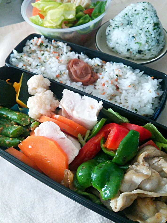 Snapdishの料理写真:今日のお弁当|chiinaさん