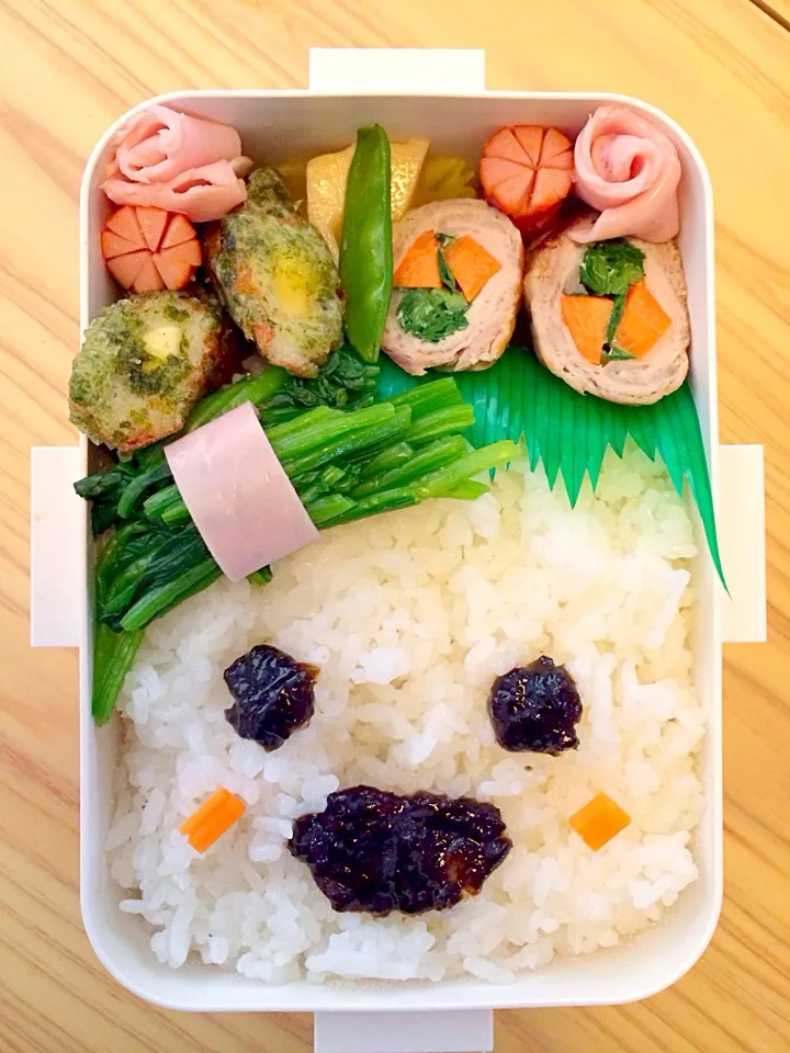 Snapdishの料理写真:4月17日 旦那さん弁当♡|Emam.さん