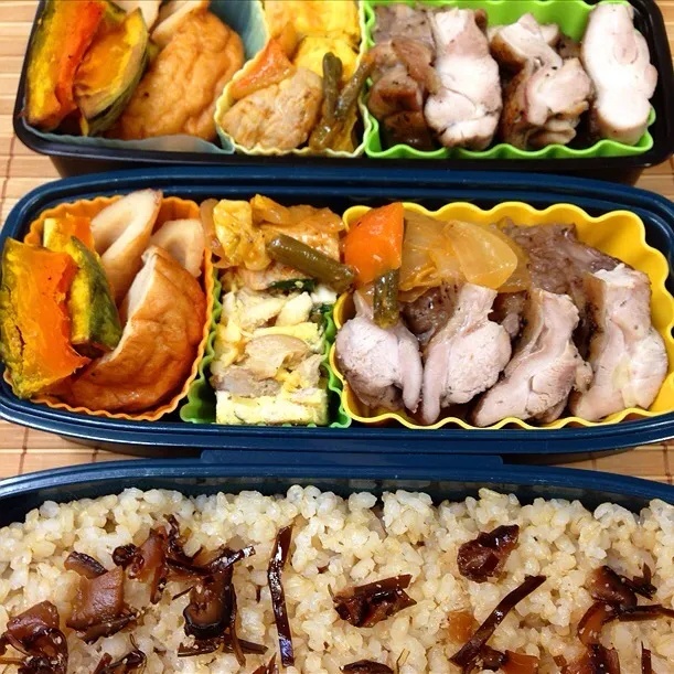 旦那さん&息子お弁当|きよさん