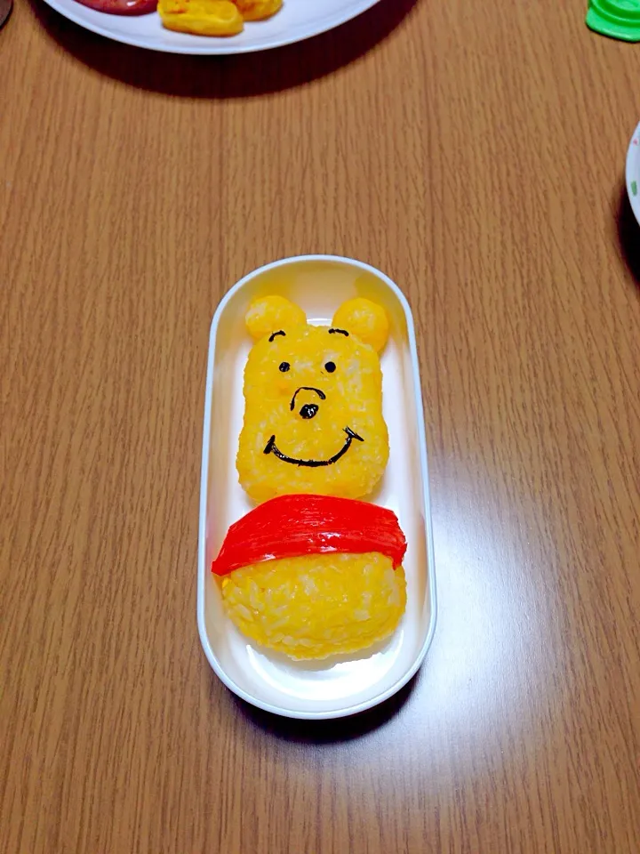 Snapdishの料理写真:子供が作ったキャラ弁|れおんさん