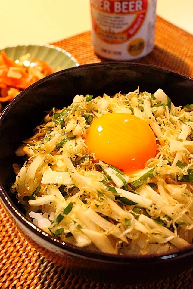 カリカリしらす丼|はさん