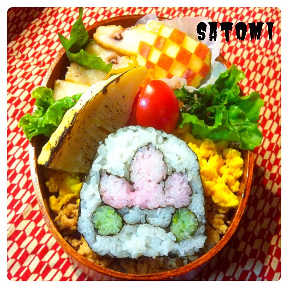 自分弁当|さとみ (satomi_foodart)さん