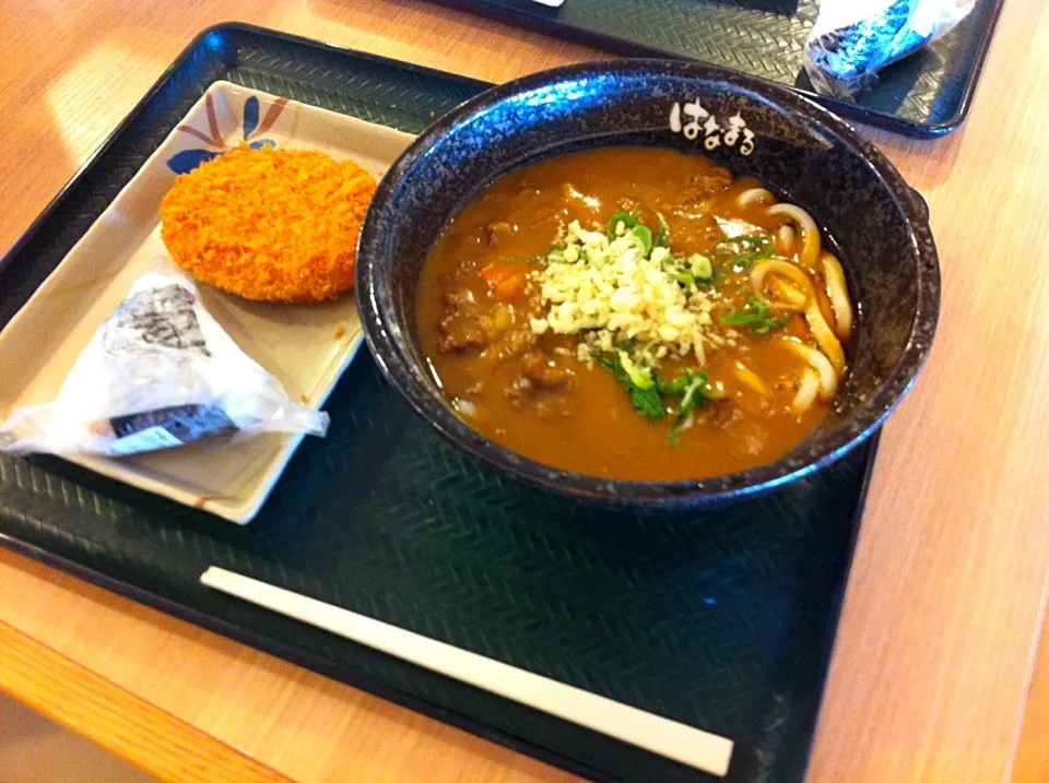 カレーうどん☆〜（ゝ。∂）|☆クモミン★♪さん