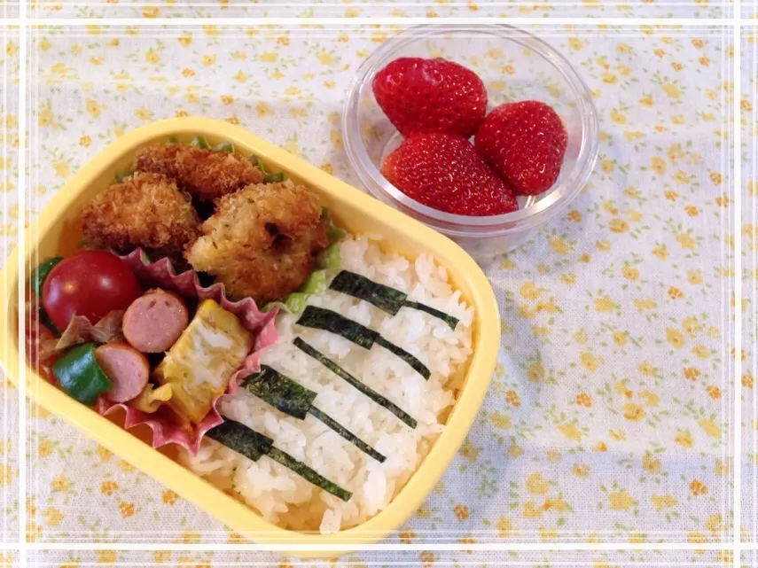 Snapdishの料理写真:小学校歓迎遠足弁当♪|ごっちさん