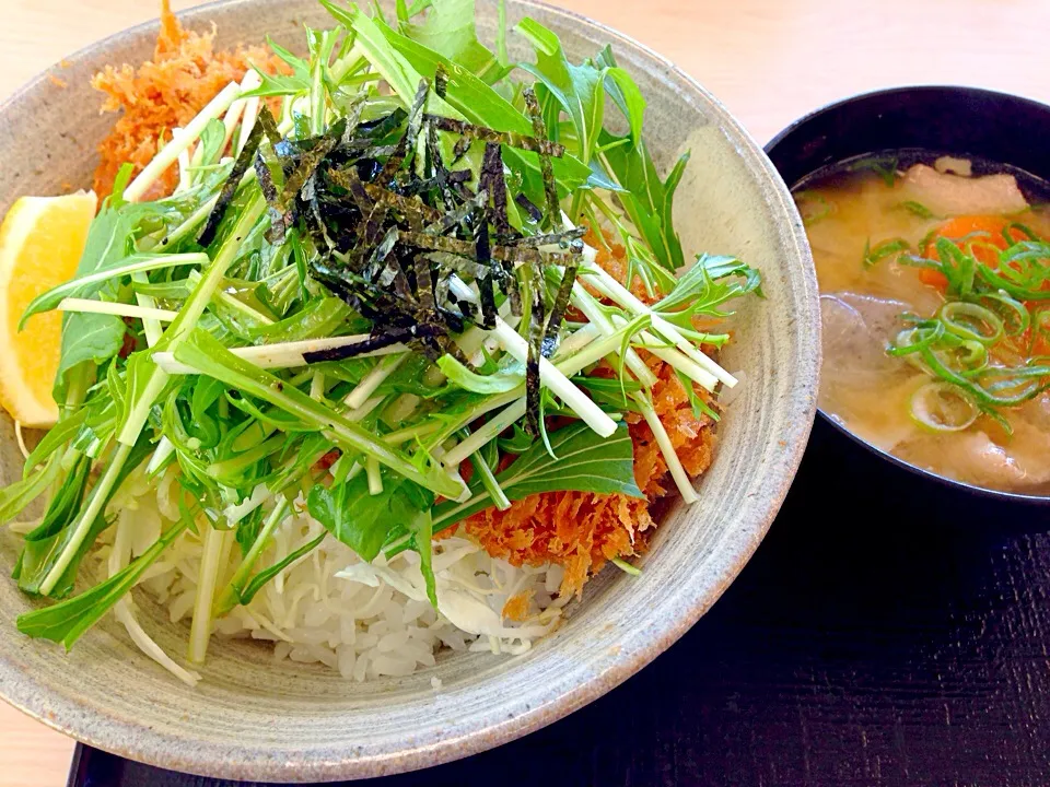 かつや 塩カツ丼|まからいとさん