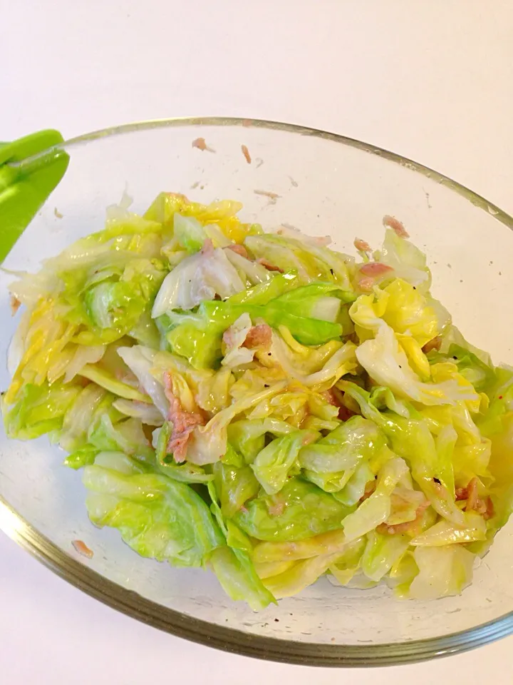 Snapdishの料理写真:キャベツの温野菜サラダ|おかーＰさん