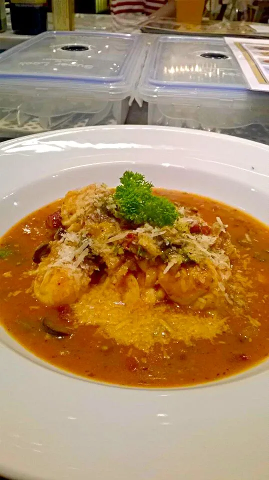 Italian spicy fish stew|Alex Smooth @ Gourmet deli (Siam Paragon)さん