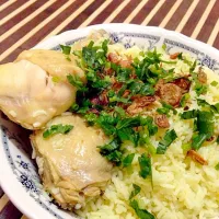 Snapdishの料理写真:Inilah hasil main campak2 nasi ayam Hainan #homemade|Haziz Anuar Gilbertさん