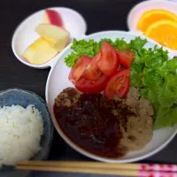 豆腐ハンバーグ|おむっちさん