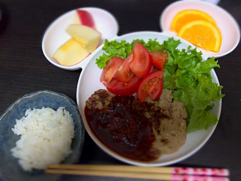 豆腐ハンバーグ|おむっちさん